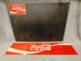 Coca Cola Sign & Chalkboard