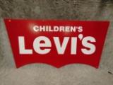 Children's Levi's Jeans Sign