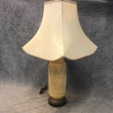 Chinese Style Pottery Lamp