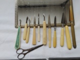 Celluloid Tools and Manicure Set