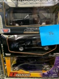 (7) 1:24 Scale Die Cast Collectible Cars