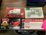 (4) Collectible Die Cast Banks