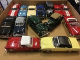 (14) 1:32 Scale Die Cast Collectible Cars
