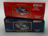 (2) #51 1994 Edition Coin Banks with Lock Racing Champions