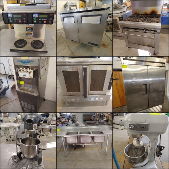 Thomas Hirchak Company Auction Catalog Commercial Kitchen Equipment (1276) Online Auctions