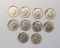 (10) 1964 Kennedy Half Dollars