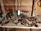 Asst. Antique Wrought Iron Work & Tools