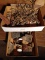 (2) Boxes of Antique Door & Shelf Hardware