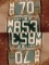 (3) 1952 New Hampshire License Plates