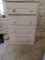 (2) Painted 4 Drawer Dressers