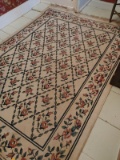 Floral Print Rug