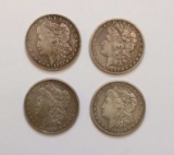 (4) Morgan Dollars