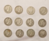 (12) Barber Quarters