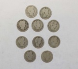 (10) Barber Quarters