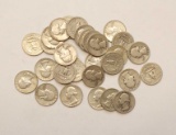 (30) Silver Washington Quarters