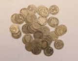 (33) Barber Dimes