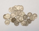 (27) Mercury Dimes