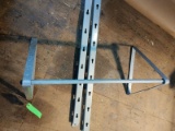 Heavy Duty Adjustable Single Bar Wall Rack