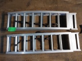 (2) Folding Reese Aluminum Loading Ramps