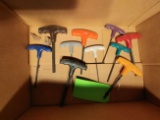 (10) T Handle SAE Allen Wrenches