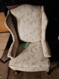 Upholstered Wingback Chair