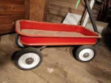 Vintage Red Child's Wagon