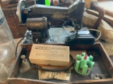 Vintage Kenmore Electric Sewing Machine w/ Accessories