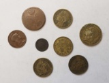 (8) Foreign Coins