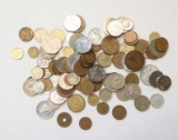 (100) Foreign Coins
