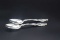 Pair of Gorham-Whiting Lily Pattern Sterling Silver Table Spoons