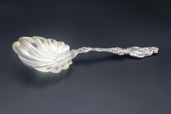 Gorham-Whiting Lily Pattern Sterling Silver Casserole or Berry Server