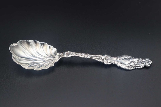 Gorham-Whiting Lily Pattern Sterling Silver Sugar Shell
