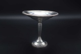 Weighted Sterling Silver Footed Compote