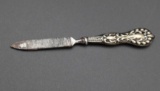 Antique Sterling Silver Handle Nail File