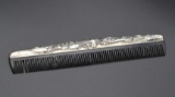 Antique Sterling Silver Mounted Comb