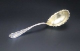 Dominick & Haff Cupid Pattern Sterling Silver Preserve Spoon
