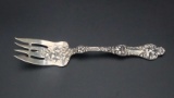 Gorham-Alvin Orange Blossom, Old Pattern Sterling Silver Meat Fork