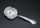 Pat. 1902 Art Nouveau Sterling Silver Pierced Bob Bon Spoon