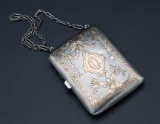 Watrous Manufacturing Co. Sterling Silver with 14K Gold Overlay Coin Purse