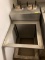 Stainless Steel Plate Lowerator & Dishwasher Rack Cart