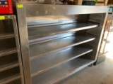 4-Tier Stainless Steel Storage Cabinet