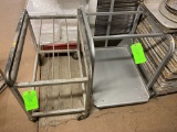 (2) Steel Rolling Carts