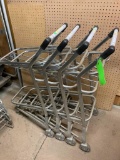 (4) Bodega Shopping Carts