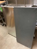 (2) Stainless Steel Work Table Shelves