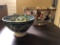 (2) Decorated Bowls
