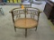 Antique Painted Continental Boudoir Chair
