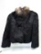 Niki Dyed Rabbit Fur Short Jacket