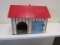 Vintage Painted Toy Barn