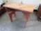 Antique Red Painted Desk