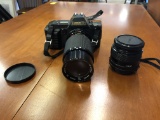 Canon T-70 w/ 200mm Lens and 24MM Lens